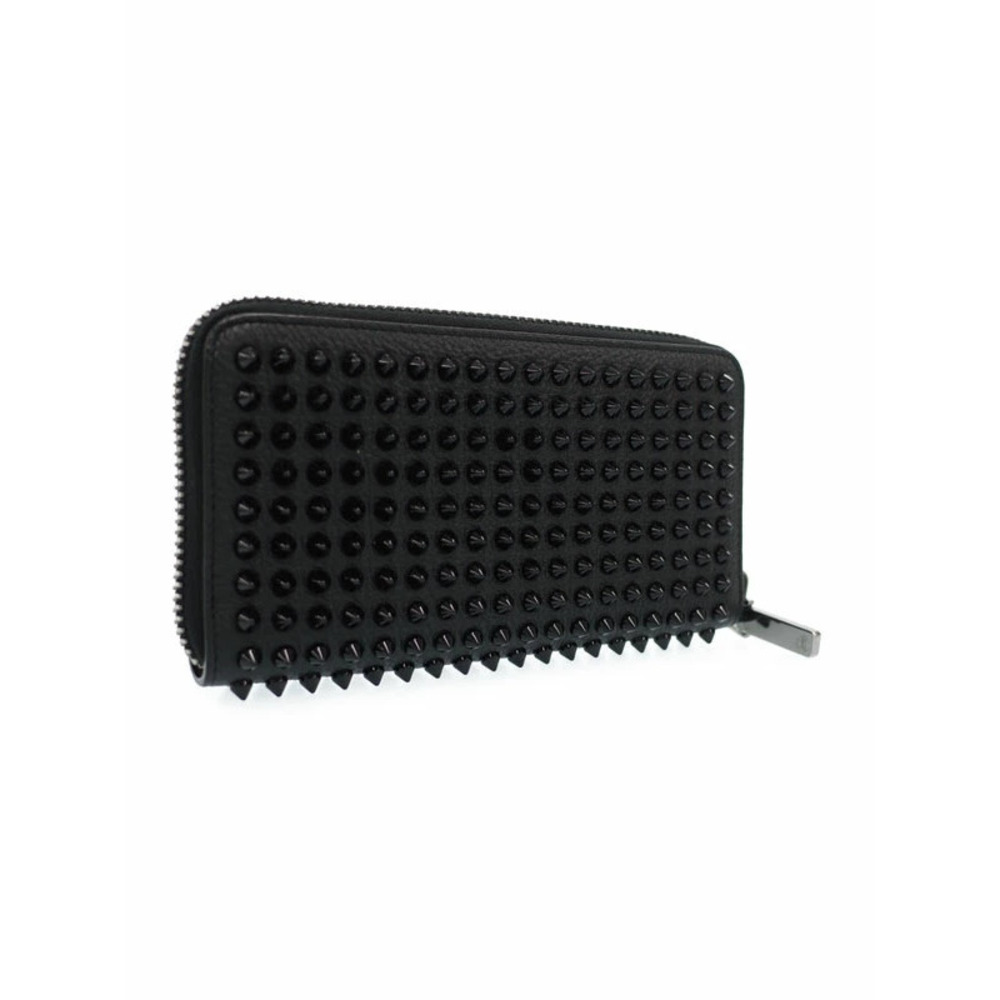 Christian Louboutin Panettone Studded Round Zipper Long Wallet - Picture 2 of 9